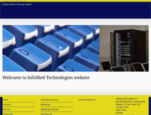 Tablet Screenshot of infomedtec.com